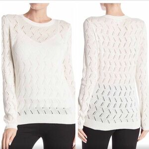 14th &UNION Nordstrom Ivory Pullover Sz Small